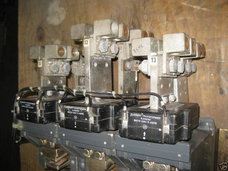 Allen Bradley 509-JOB Size 8 Starter 900 HP 1215A 480V AB Motor 509-J0B 509JOB (EBI0330-1)