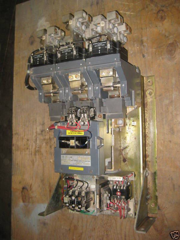 Allen Bradley 509-JOB Size 8 Starter 900 HP 1215A 480V AB Motor 509-J0B 509JOB (EBI0330-1)