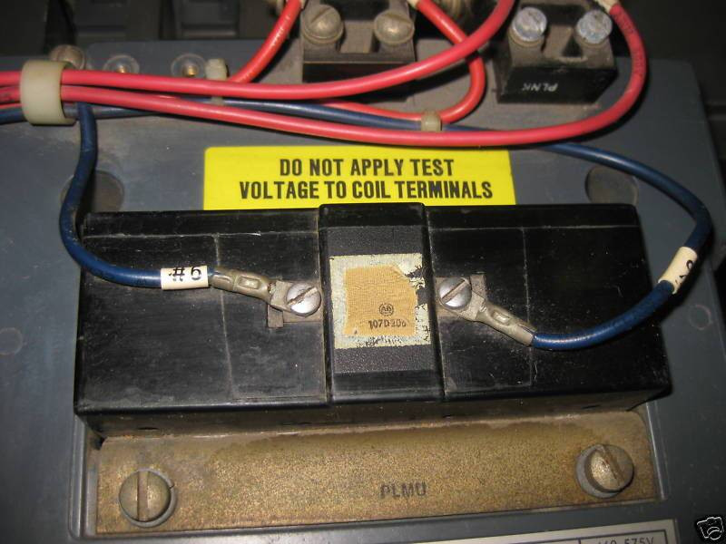 Allen Bradley 509-JOB Size 8 Starter 900 HP 1215A 480V AB Motor 509-J0B 509JOB (EBI0330-1)