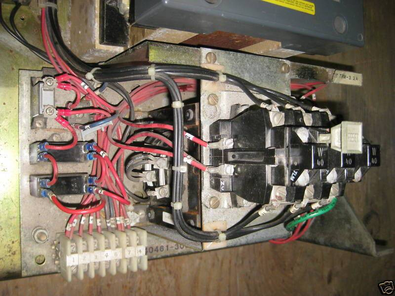 Allen Bradley 509-JOB Size 8 Starter 900 HP 1215A 480V AB Motor 509-J0B 509JOB (EBI0330-1)