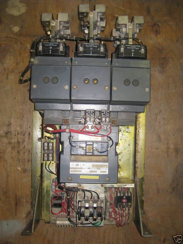 Allen Bradley 509-JOB Size 8 Starter 900 HP 1215A 480V AB Motor 509-J0B 509JOB (EBI0330-1)