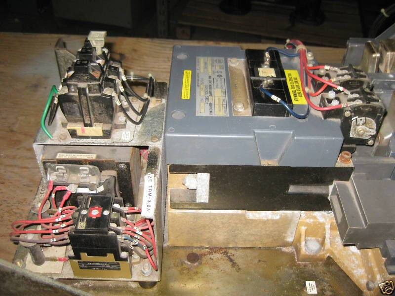 Allen Bradley 509-JOB Size 8 Starter 900 HP 1215A 480V AB Motor 509-J0B 509JOB (EBI0330-1)