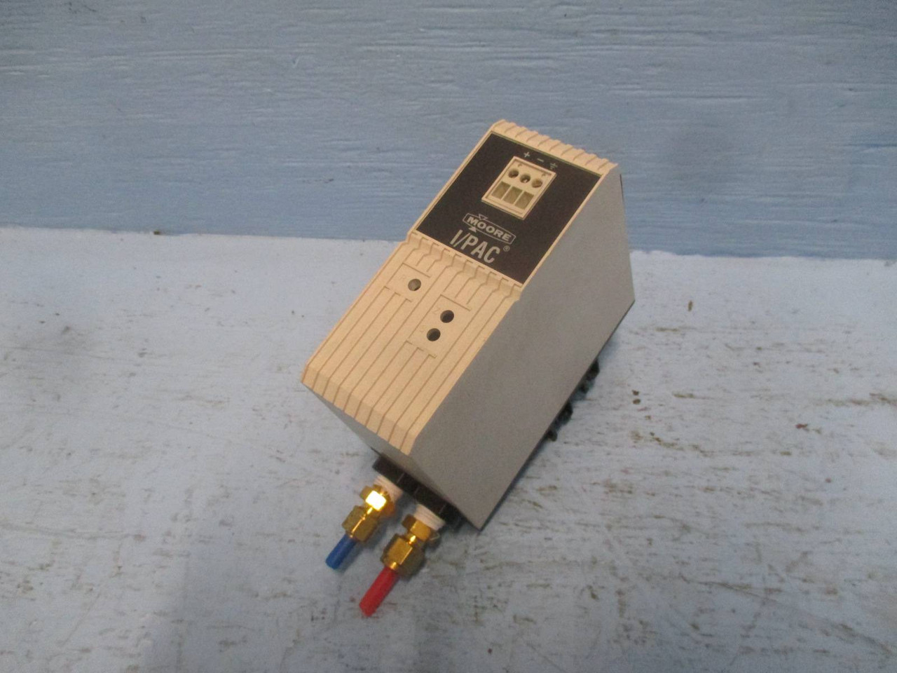 Moore 773D011NNA7 PLC I/PAC 15972-146 I/P Transducer Module 4-20 mA 45 PSIG (DW0374-9)