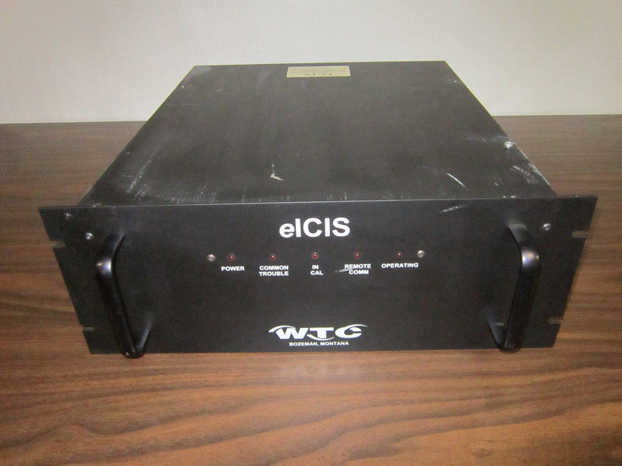 Image of WTC eICIS Integrated Control and Instrumentation System Emission Monitor