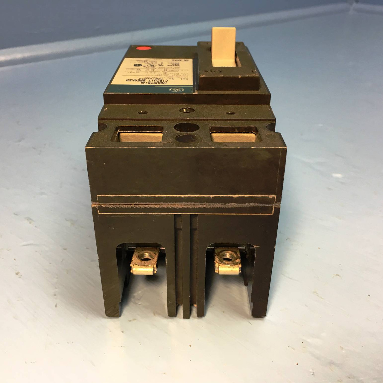 GE 70A TEB122070 Circuit Breaker Green 240V 2 Pole 70 Amp General Electric HACR (EM2144-1)