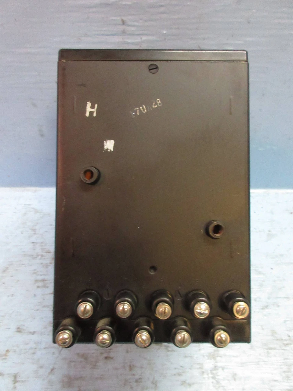 General Electric 705X64G413 2 Stator Watthour Meter DSM-63 Relay GE 3 PH Watt 3P (TK3004-4)