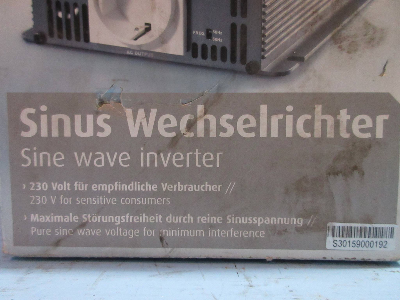 NEW Waeco Mobile Solutions SinePower SP354 Sine Wave Inverter 350W 24V NIB (TK3030-1)