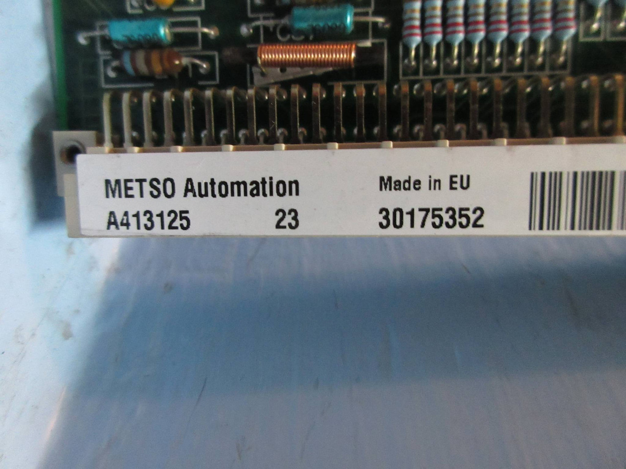 Metso Automation Valmet AIU-8 Analog Input Module A413125 Model 23 PLC Board (TK3065-2)