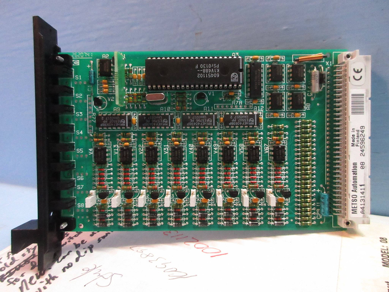 NEW Metso Automation Valmet BIU-82 Binary Input Module A4131411 Model 08 BIU 8-2 (TK3068-2)