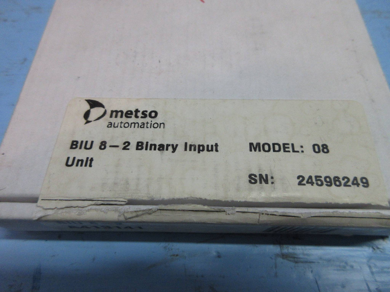 NEW Metso Automation Valmet BIU-82 Binary Input Module A4131411 Model 08 BIU 8-2 (TK3068-2)
