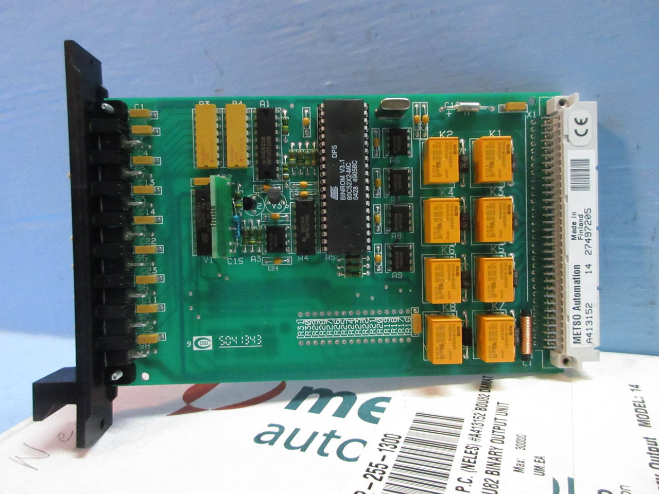 NEW Metso Automation Valmet BIU-82 Binary Input Module A413152 Model 14 BIU 8-2 (TK3070-1)