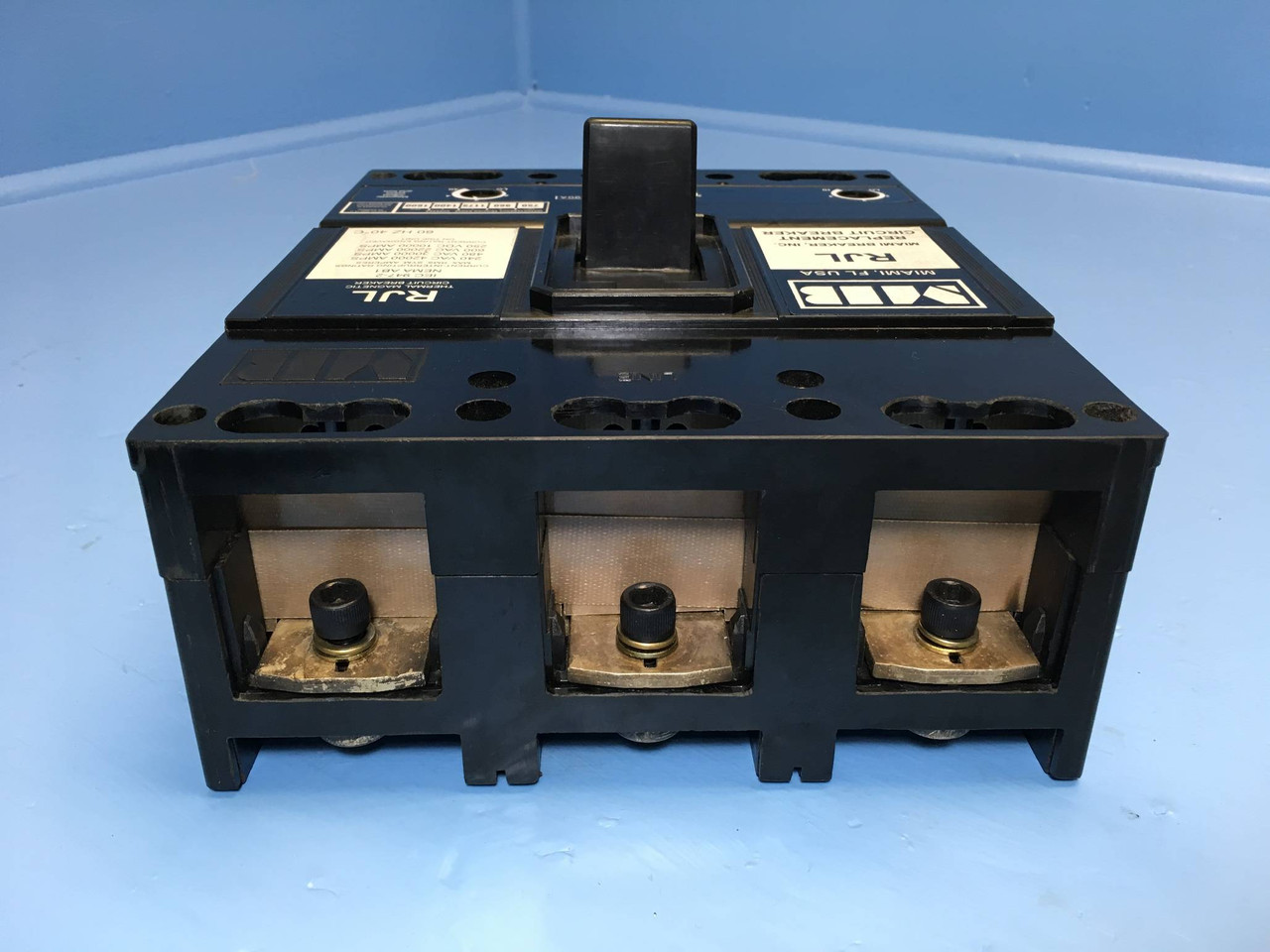 Miami MB RJL3B090 90A Circuit Breaker Replacement ITE w/ Aux JL3B090 600V 90 Amp (EM2373-1)