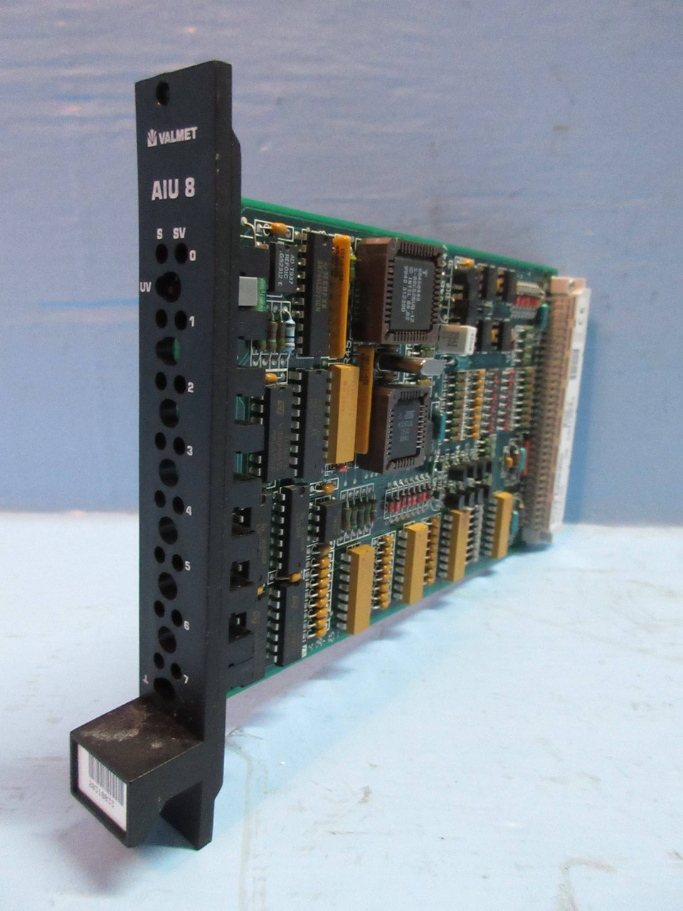 Image of Neles Automation AIU-8 Analog Input Module A413125 Rev. 08 Metso Valmet PLC AIU8