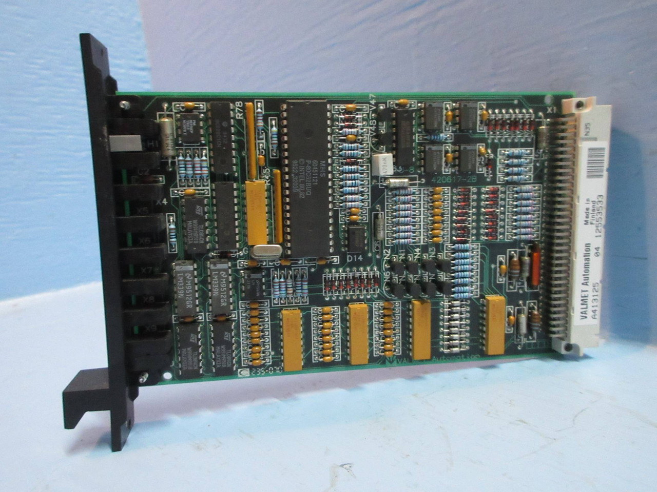 Valmet Automation AIU-8 Analog Input Module A413125 Rev. 04 Metso PLC Board AIU8 (TK3112-4)