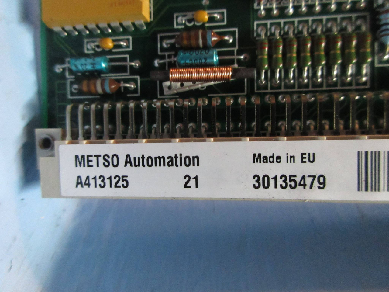 Metso Automation AIU-8 Analog Input Module A413125 Rev. 21 Valmet PLC Board AIU8 (TK3117-1)