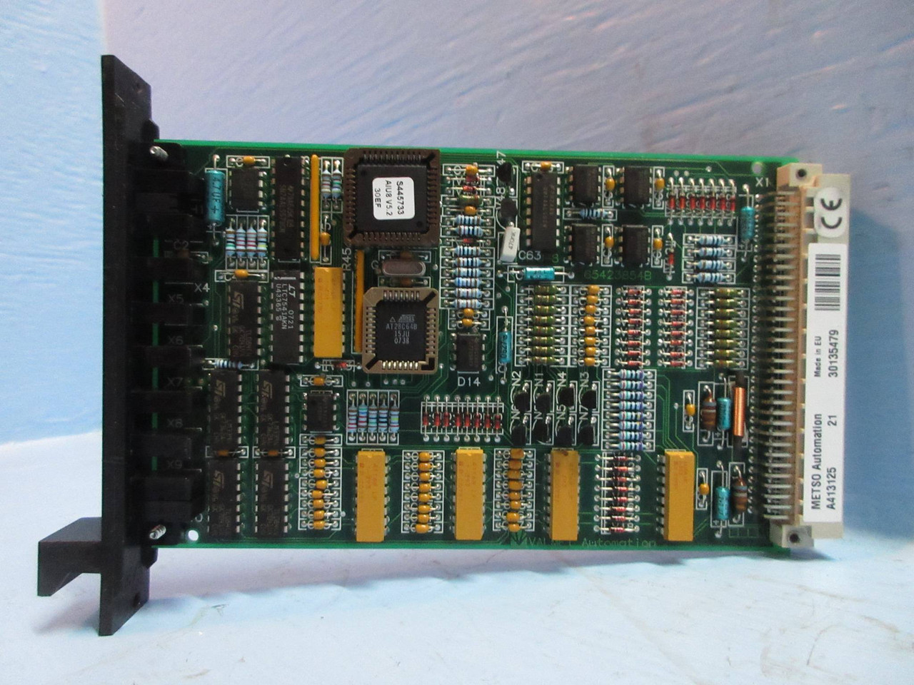 Metso Automation AIU-8 Analog Input Module A413125 Rev. 21 Valmet PLC Board AIU8 (TK3117-1)