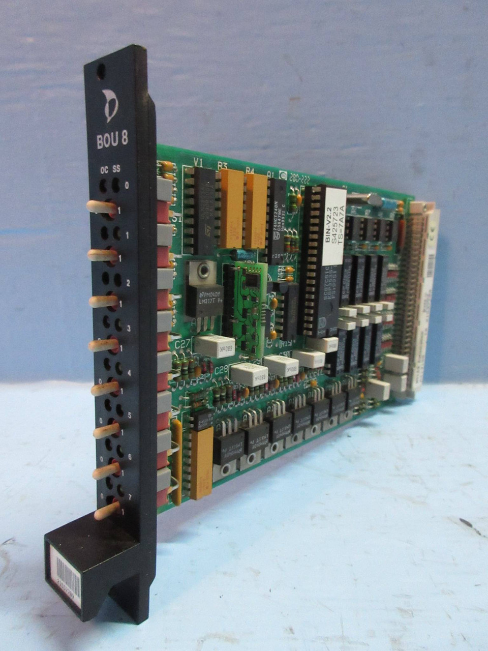Image of Neles Automation BOU-8 Binary Output Module A413150 Rev. 10 Metso Valmet BOU8