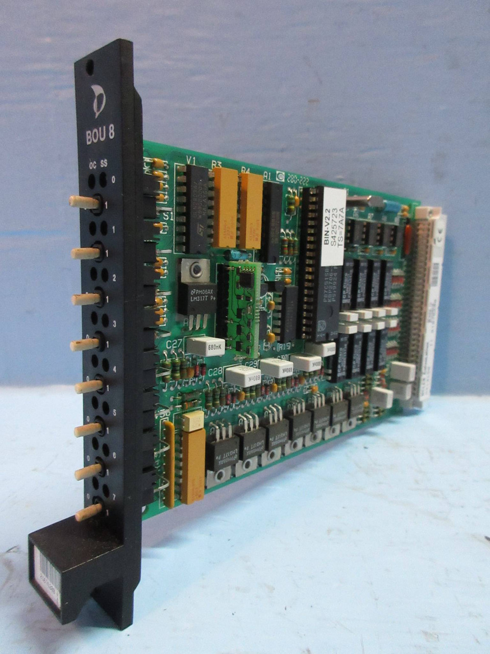 Neles Automation BOU-8 Binary Output Module A413150 Rev. 11 Metso Valmet BOU8 (TK3141-2)