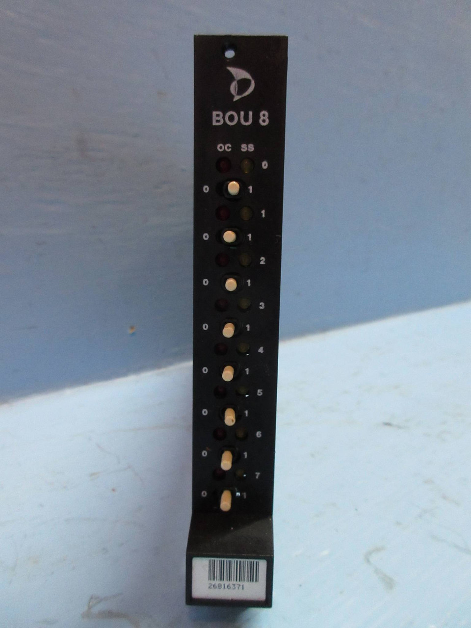 Metso Automation BOU-8 Binary Output Module A413150 Rev. 15 Neles Valmet BOU8 (TK3143-3)