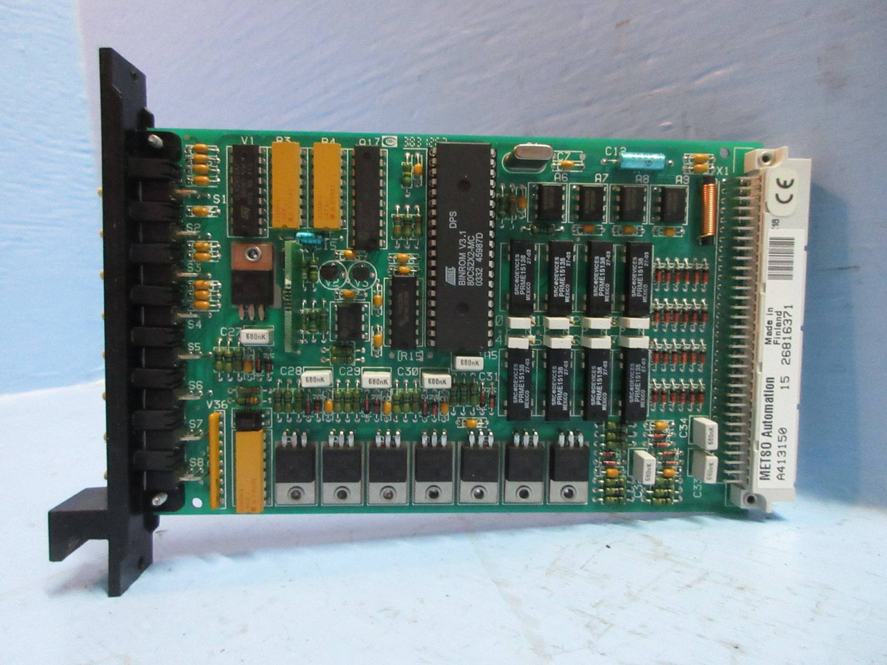 Metso Automation BOU-8 Binary Output Module A413150 Rev. 15 Neles Valmet BOU8 (TK3143-3)