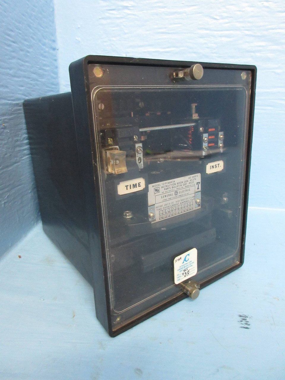 General Electric 12IFC66K1A Long Time Overcurrent Relay GE 60Hz (TK3164-5)