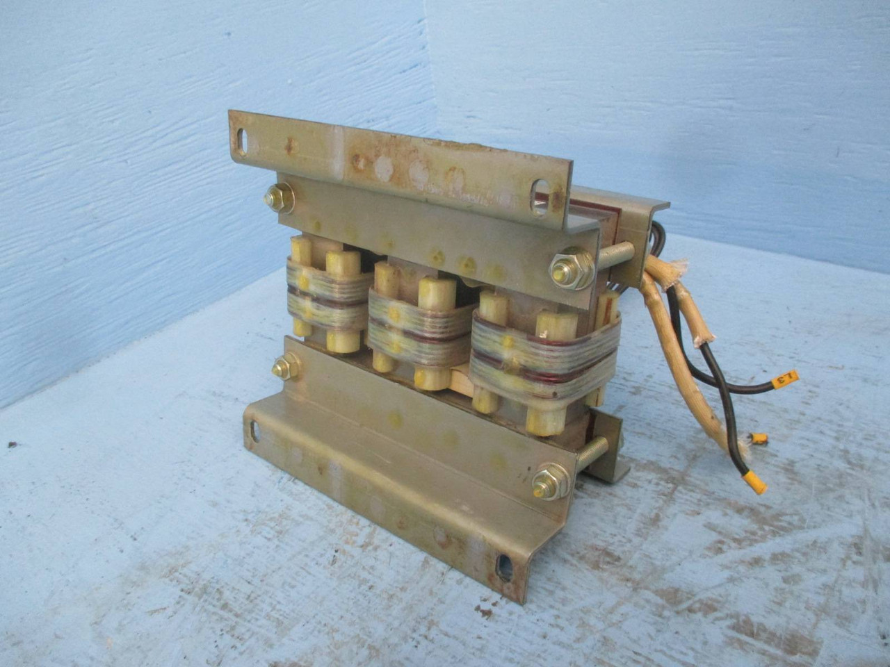 Trafotek 3KU114/60/40 18/33 Amp 3PH AC Line Reactor 501 uH Num 8095B C1/25 25A (DW0488-4)