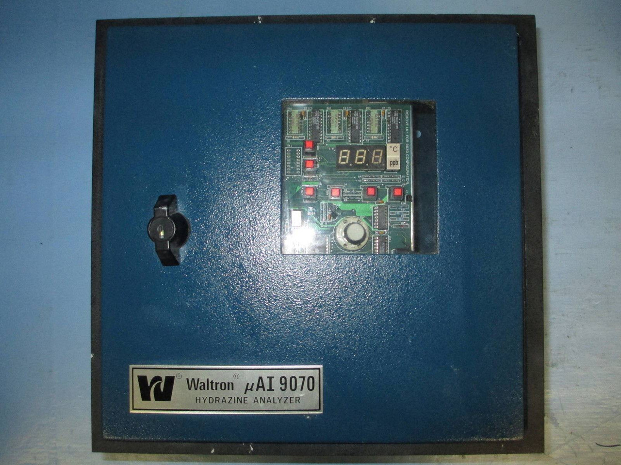 Waltron uAI 9070 Hydrazine Analyzer Aqualert K2014-419B Display Interface Tester (EBI4899-2)