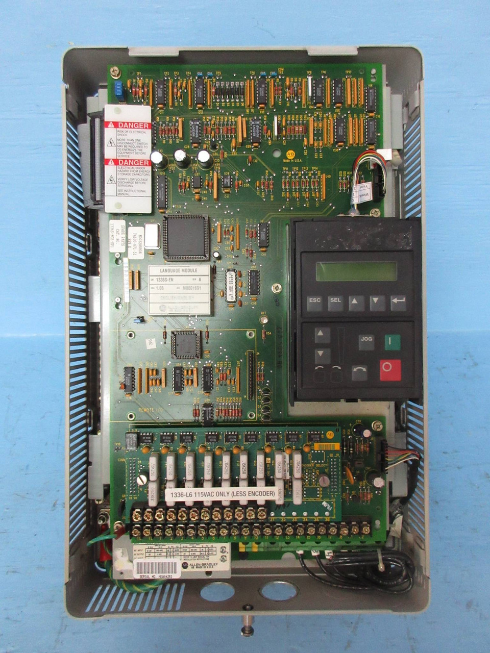 Allen Bradley 1336S-B020-AA-EN-HA2-L4 20 HP 460V VS AC Drive 1336 Plus 20HP AB (TK3177-1)