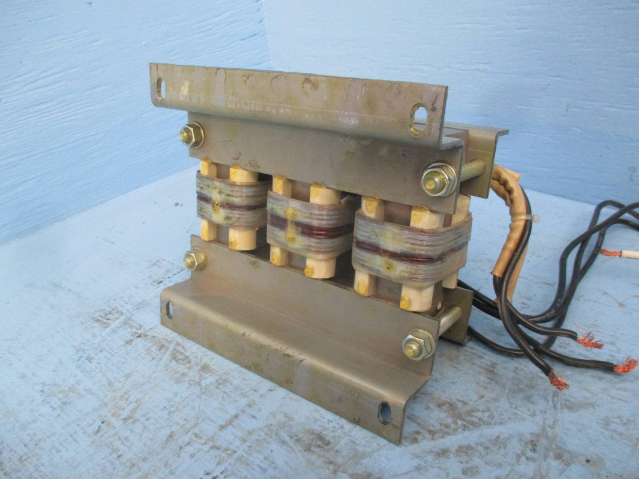 Trafotek 3KU114/114 18/33 Amp 3PH AC Line Reactor 501 uH Num 8095B C1/25 25A (DW0489-1)