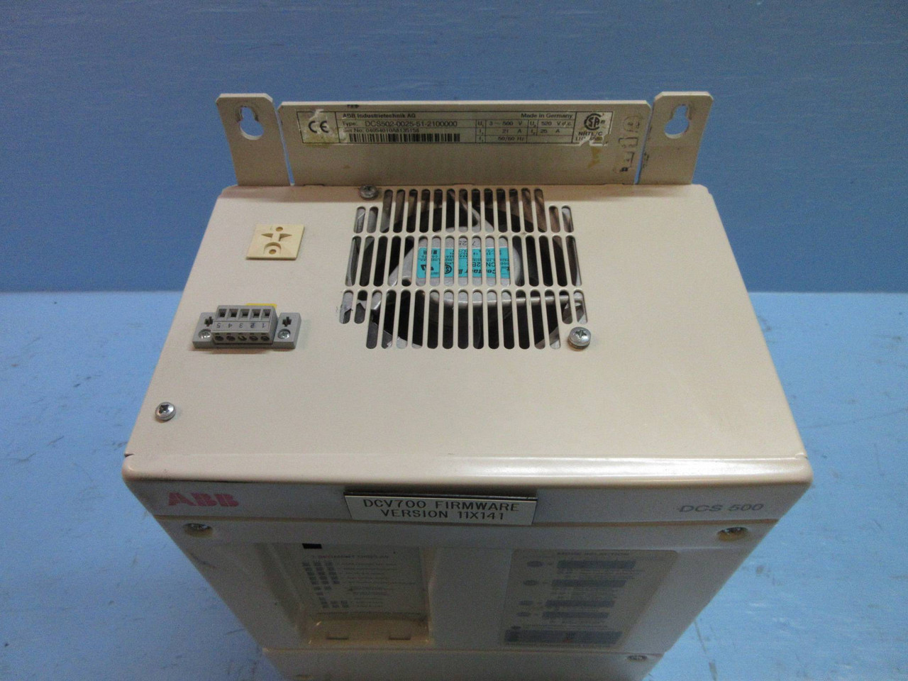 ABB DCS 500 Thyristor Power Converter DCS502-0025-51-2100000 21 Amp DC Drive (TK3182-1)