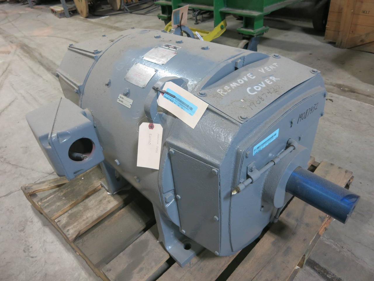 REBUILT General Electric DC Motor CD506AT 125 HP 500 V 1150/2000