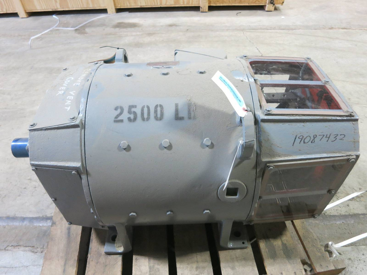 REBUILT General Electric DC Motor CD506AT 125 HP 500 V 1150/2000 RPM SPFG-SV GE (PM2741-1)