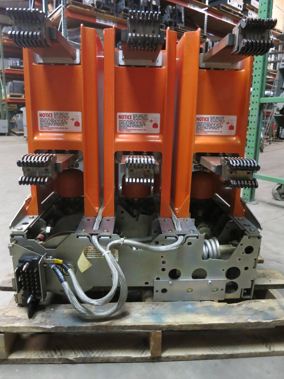 GE Power/Vac 2000A VB 4.16-250-1 5kV Vacuum Breaker General Electric PowerVac (GA0008-1)