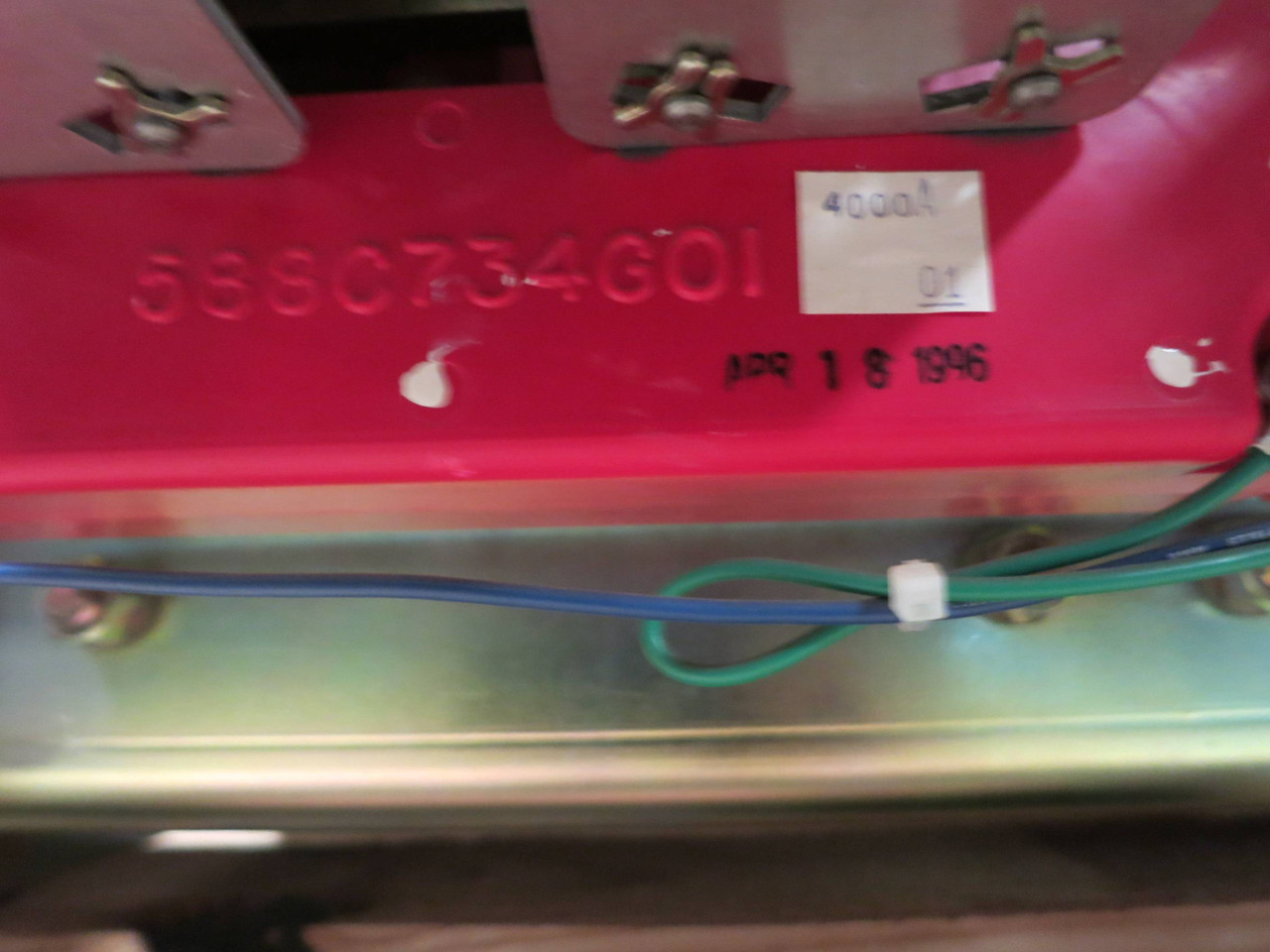 Square D DS-840 4000A Power Circuit Breaker LSIG Trip Unit S56LSIG DS840 4000 MO (GA0016-7)