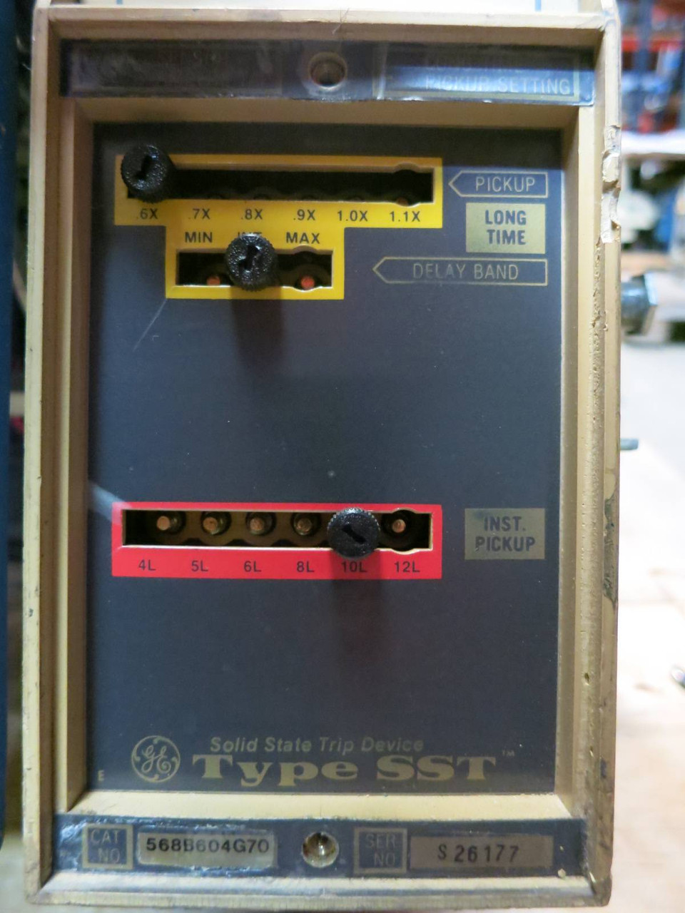 GE AK-5A-30 800A SST LI EO Circuit Breaker 125VDC General Electric 800 Amp (PM2753-1)