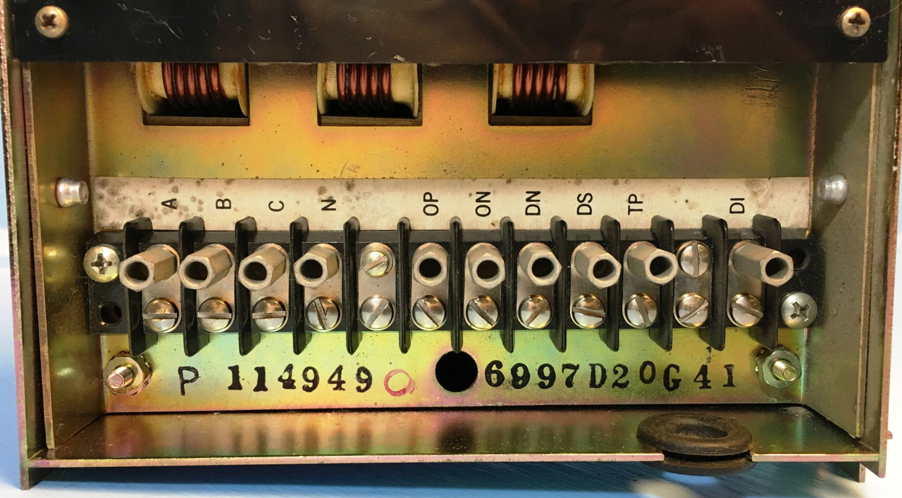 Westinghouse 6997D20G41 2000A Amptector II - A Model DU Trip Unit P114949 LI (EM2459-1)