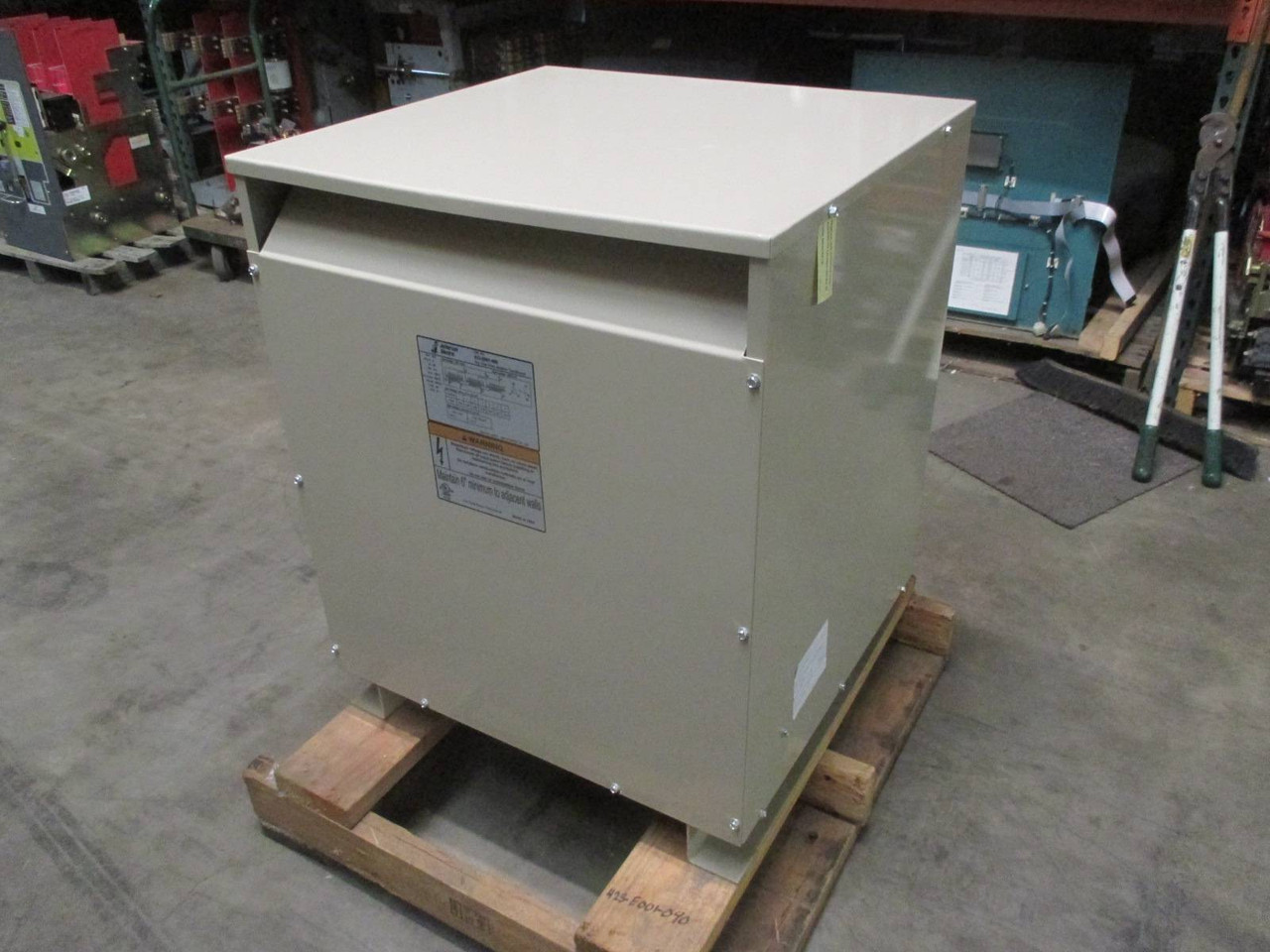 Image of NEW Jefferson 63 kVA 240 Delta 255Y/147 423-E001-090 Drive Isolation Transformer