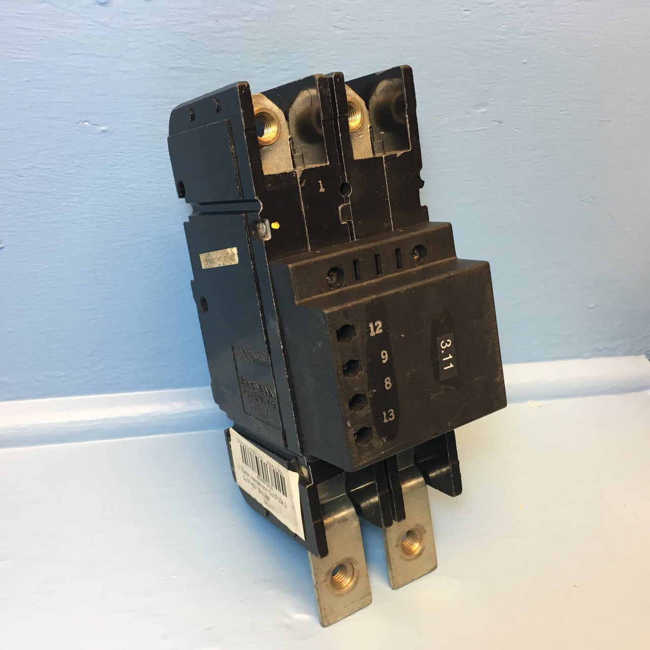 Eaton Heinemann GJ1P-Z4-4 400A Circuit Breaker 1 Pole 65 Volts GJ1P-B97 400 Amp (EM2514-8)