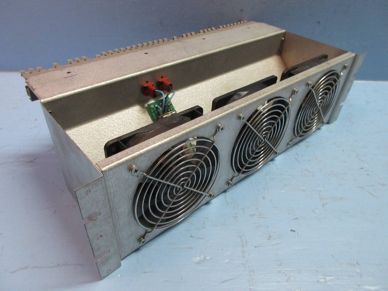 Image of Valmet Automation A413600 03 Fan Assembly for PLC Chassis Rack w/ Three 24V Fans