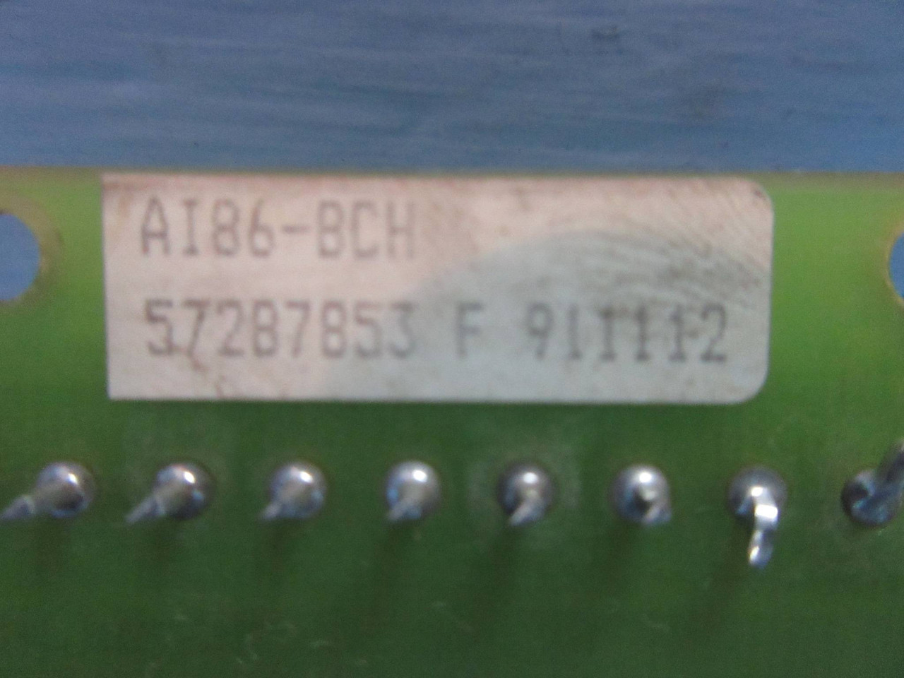 Stromberg 5760949-4C Terminal Block Board ABB AI86-BCH PLC Card (TK3278-1)