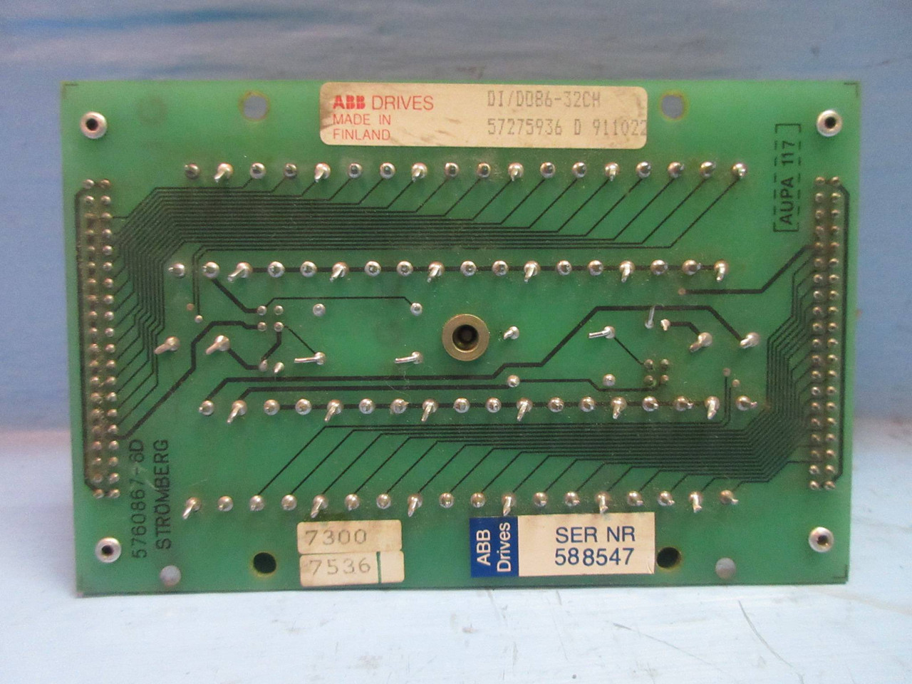 ABB DI/D086-32CH Drive Terminal Block Board PLC 57275936 Stromberg 5760867-8D (TK3281-2)