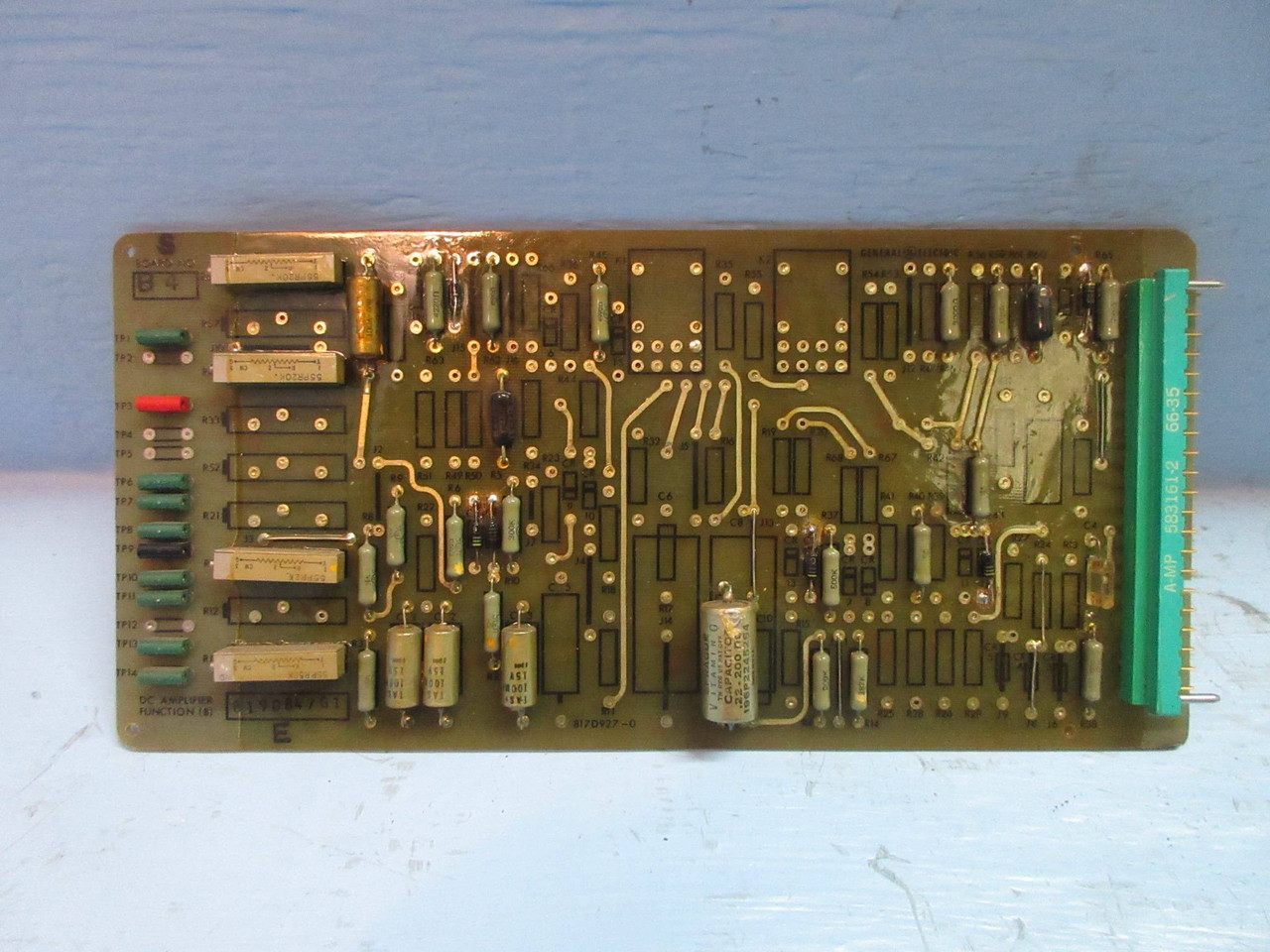 General Electric 819D847-G1 Rev. E DC Amplifier Function Board PLC GE 819D847-G1 (TK3292-1)
