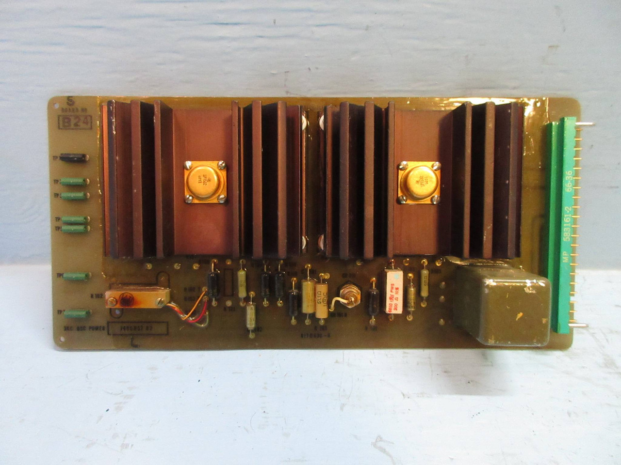 General Electric 7486D52-G2 3-KC Oscillator Osc Power Board PLC GE 7486D52-G2 (TK3310-1)