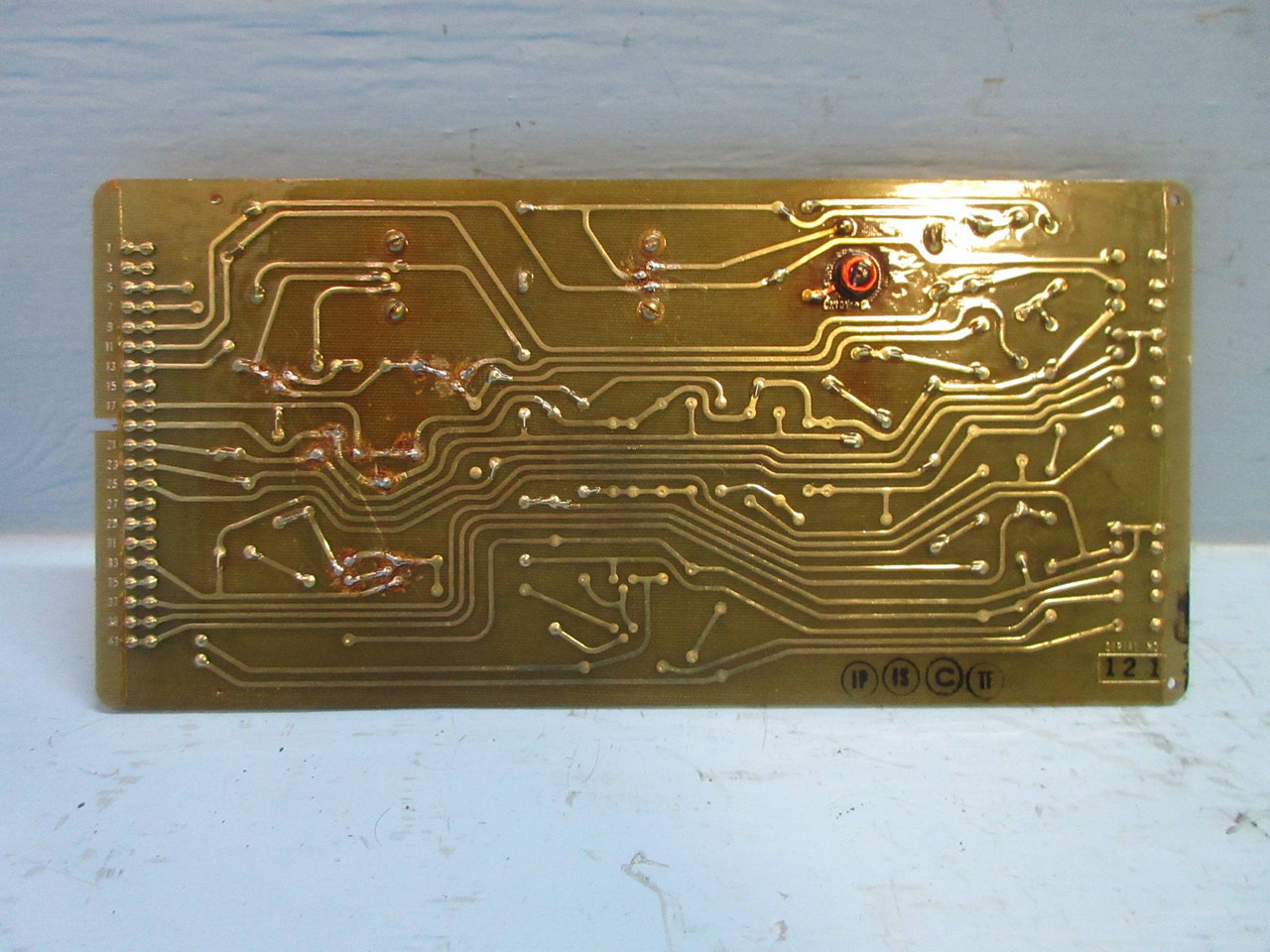 General Electric 7486D84-G2 Rev. C Servo Amp Pwr Power Board PLC 7486D84G2 (TK3306-1)