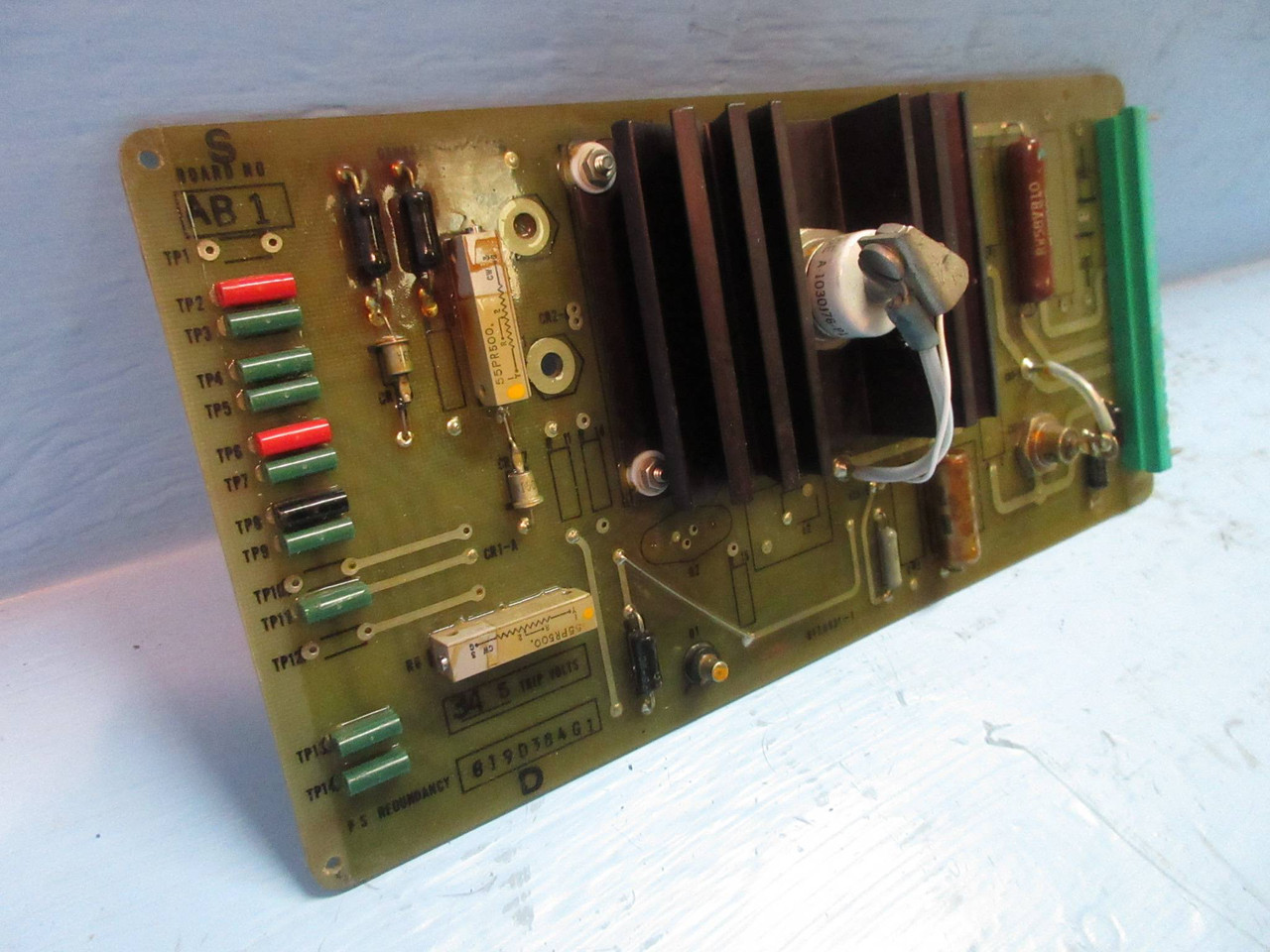 Image of General Electric 819D384-G1 Rev. D PS Redundancy Board PLC GE 819D384G1