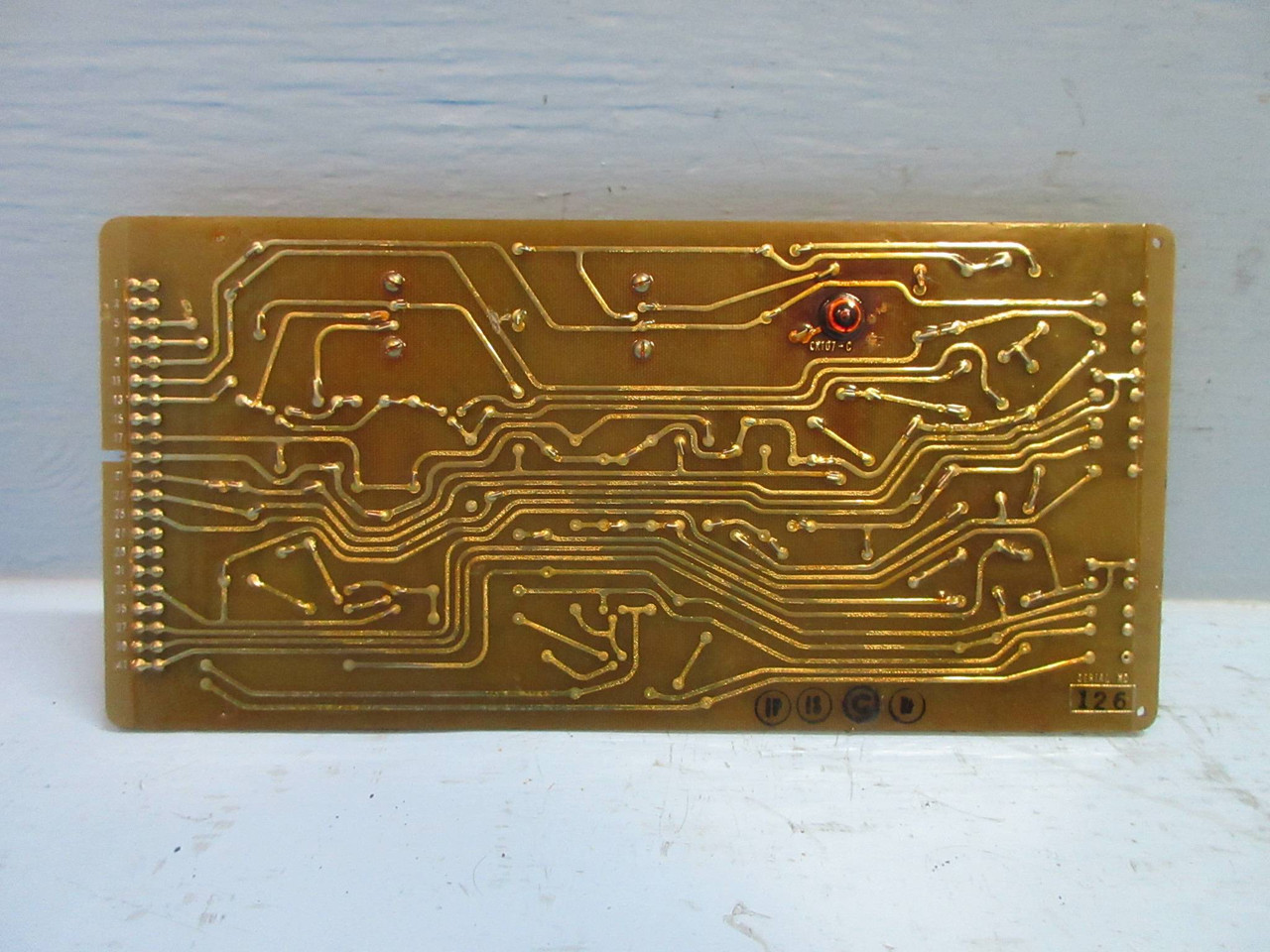 General Electric 7486D76-G2 Rev. I Servo Amp Pwr Power Board PLC 7486D76G2 (TK3304-1)