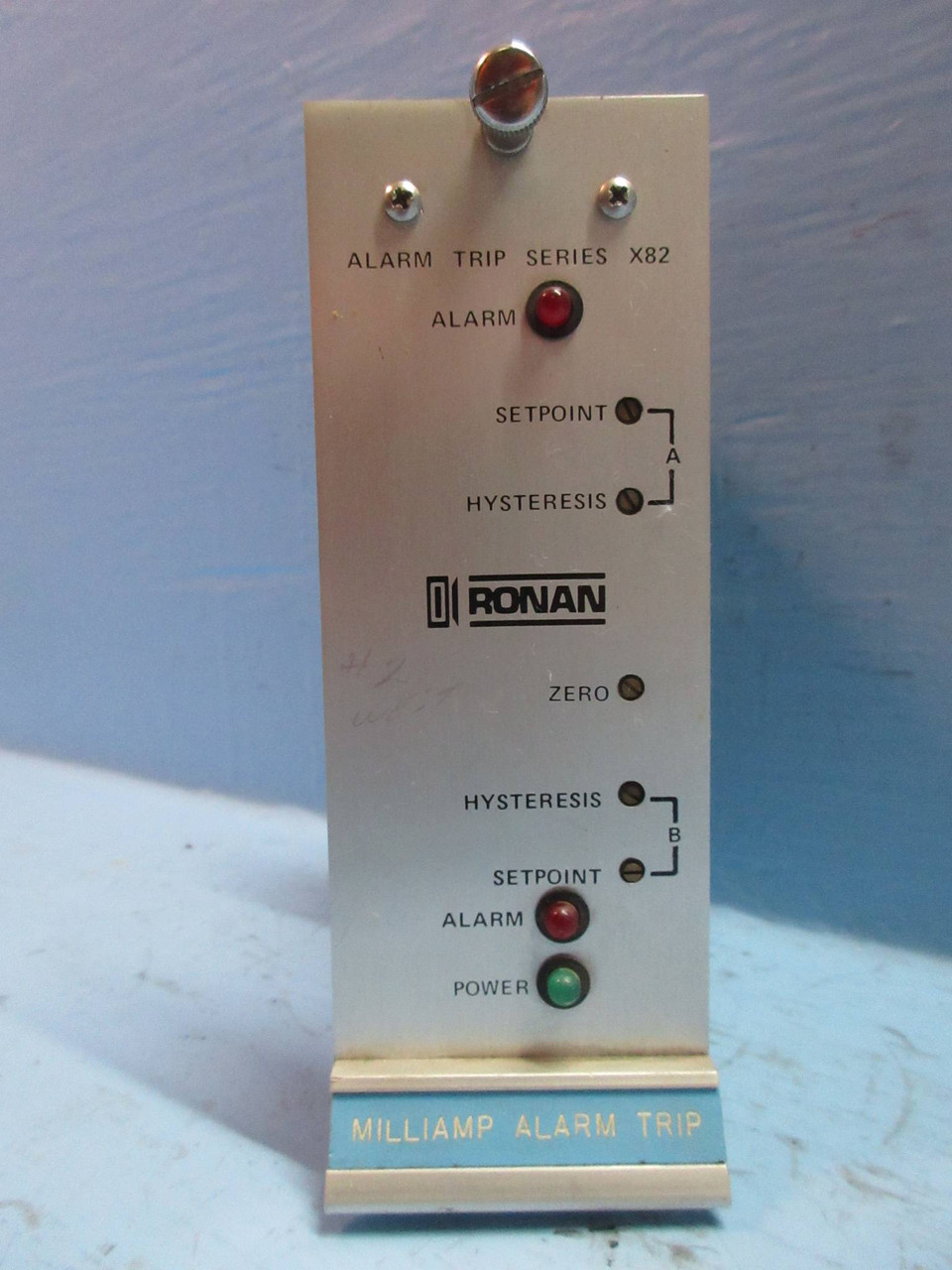 Ronan X82-321D-420-GP Series X82 Alarm Trip PLC Module Board X82D5-1-H (TK3313-1)