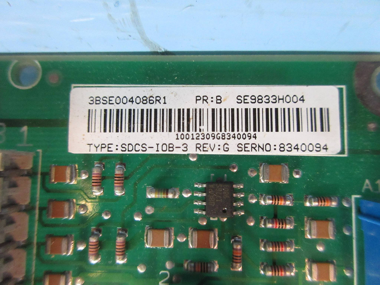 ABB SDCS-IOB-3 Rev. G Analog and Encoder I/O Module PC Control Board PLC (TK3322-4)