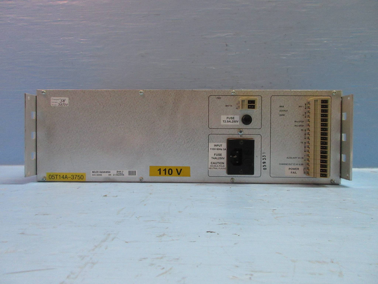 Neles Automation FPUS Battery Backup Unit Standby Module A413346 Rev. 04 Metso (TK3337-1)