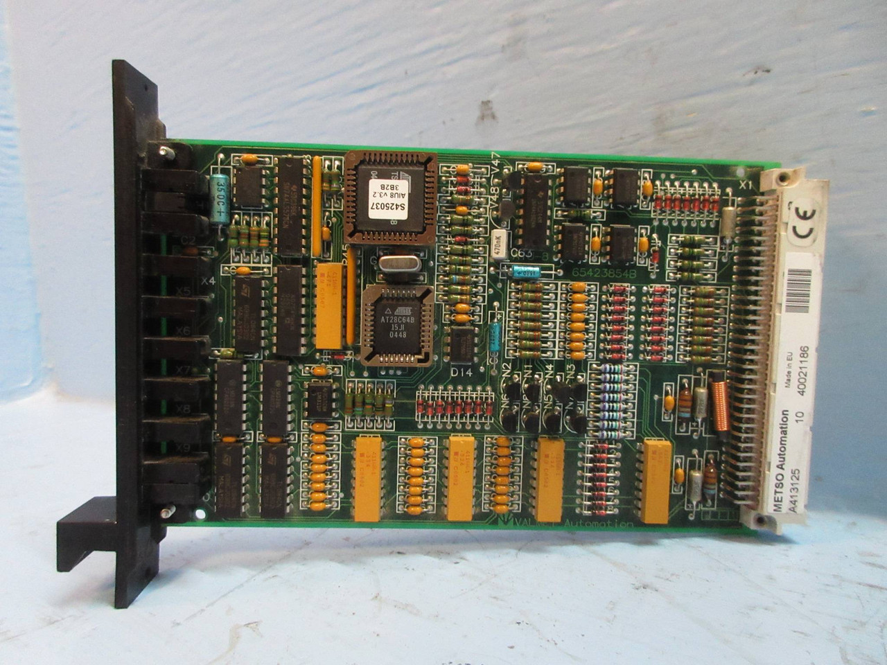 Metso Automation AIU-8 Analog Input Module A413125 Rev. 10 Valmet PLC Board AIU8 (TK3349-1)